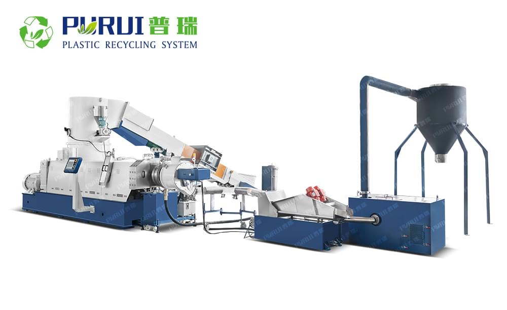 POF、CPP、OPP、BOPP薄膜塑料回收造粒機